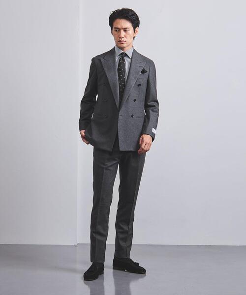 UNITED ARROWS（ユナイテッドアローズ）の「＜UNITED ARROWS＞ キャンディストライプ セミワイド シャツ（シャツ/ブラウス・メンズ・グレー・37cm/38cm/39cm/40cm/41cm/42cm/36cm/43cm）」の3枚目の写真