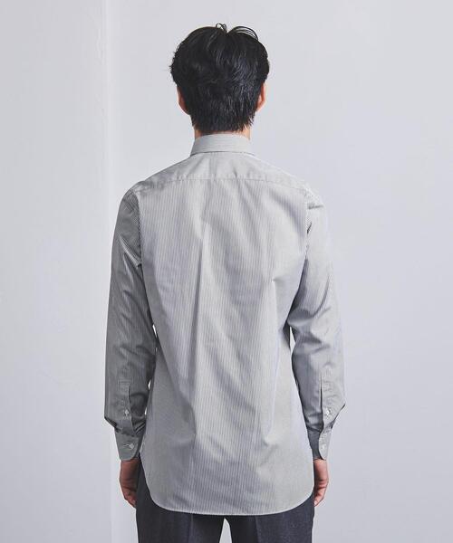 UNITED ARROWS（ユナイテッドアローズ）の「＜UNITED ARROWS＞ キャンディストライプ セミワイド シャツ（シャツ/ブラウス・メンズ・グレー・37cm/38cm/39cm/40cm/41cm/42cm/36cm/43cm）」の5枚目の写真