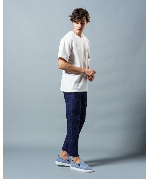 wjk（ダヴルジェイケイ）の「【limited】Italian suede slip-on（スリッポン・メンズ・ブルー・SMALL/MEDIUM/LARGE）」の2枚目の写真