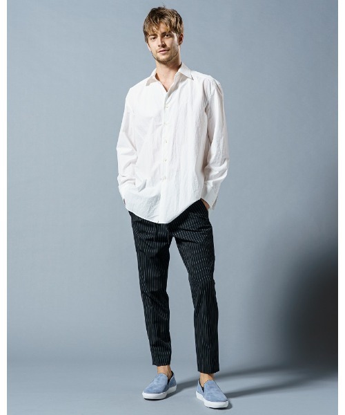 wjk（ダヴルジェイケイ）の「【limited】Italian suede slip-on（スリッポン・メンズ・ブルー・SMALL/MEDIUM/LARGE）」の4枚目の写真