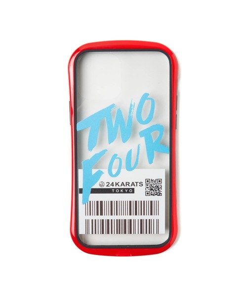 24karats(トゥウェンティーフォーカラッツ)の「Handwriting Logo iPhone Case 12Mini(スマホケース/カバー・メンズ・ブラック/レッド/ピンク・FREE)」の3枚目の写真
