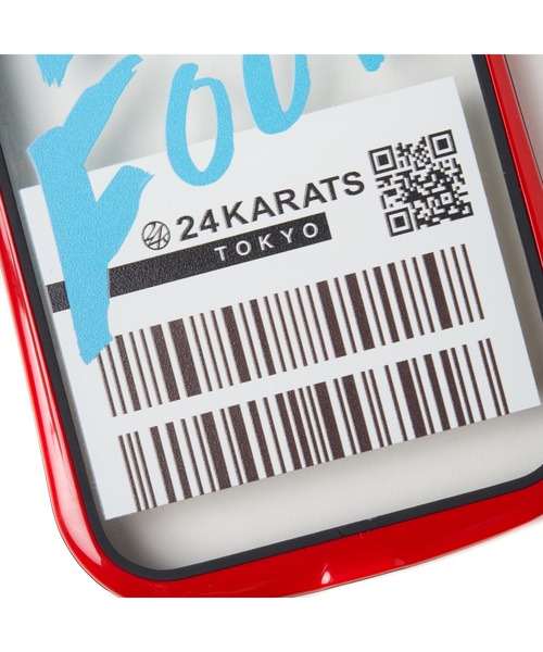 24karats(トゥウェンティーフォーカラッツ)の「Handwriting Logo iPhone Case 12Mini(スマホケース/カバー・メンズ・ブラック/レッド/ピンク・FREE)」の7枚目の写真