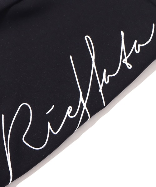 atmos pink（アトモスピンク）の「RIEHATA × atmospink  ロゴ刺繍 バイカーパンツ / アトモスピンク リエハタ × アトモスピンク ロゴシシュウ バイカーパンツ 【SP】（その他パンツ・レディース・ブラック/ベージュ・L/M）」の8枚目の写真