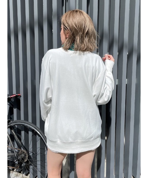 ENVYM(アンビー)の「HOLIDAYルーズPO(Tシャツ/カットソー・レディース・グレー/ブラック/ホワイト・FREE)」の12枚目の写真