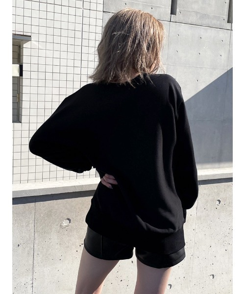 ENVYM(アンビー)の「HOLIDAYルーズPO(Tシャツ/カットソー・レディース・グレー/ブラック/ホワイト・FREE)」の15枚目の写真