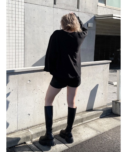 ENVYM(アンビー)の「HOLIDAYルーズPO(Tシャツ/カットソー・レディース・グレー/ブラック/ホワイト・FREE)」の17枚目の写真