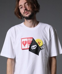 mt7530-5.6ozコットン天竺 ステッカーフォーム&サガラパッチ SS Tシャツ