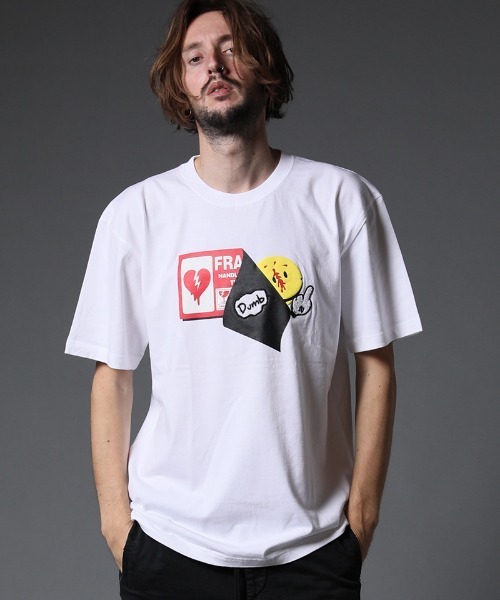 STUD MUFFIN(スタッドマフィン)の「mt7530-5.6ozコットン天竺 ステッカーフォーム&サガラパッチ SS Tシャツ(Tシャツ/カットソー・メンズ・ホワイト/ブラック/グリーン・2/3/4)」の4枚目の写真