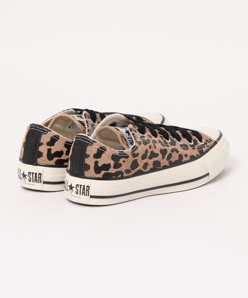 CONVERSE（コンバース）の「(CONVERSE)スエード オールスター US レパード OX スニーカー（スニーカー・レディース・ブラウン・23.5/24.0/24.5）」の2枚目の写真