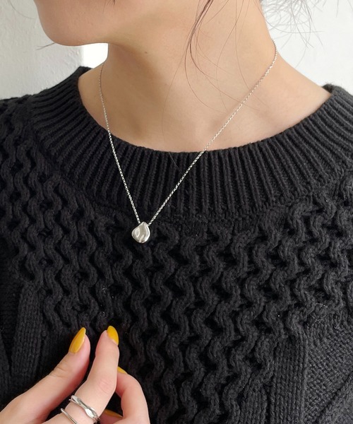 GOLDY（ゴールディ）の「【GOLDY/ゴールディ】ペブルネックレス（ネックレス・レディース・シルバー/ゴールド・FREE）」の5枚目の写真