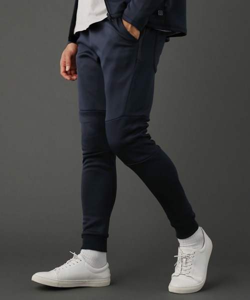 LIL VENDARS（リルヴェンダース）の「電熱 裏起毛テックスウェットパンツ（スウェットパンツ・メンズ・ブラック/ネイビー/グレー/オリーブ/チャコール・S/M/L/XL）」の2枚目の写真