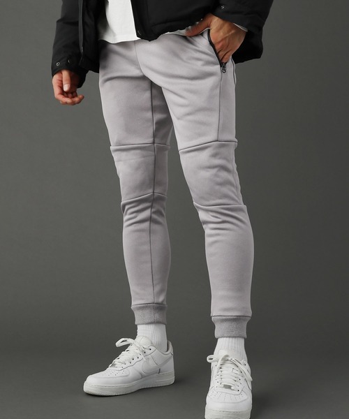 LIL VENDARS（リルヴェンダース）の「電熱 裏起毛テックスウェットパンツ（スウェットパンツ・メンズ・ブラック/ネイビー/グレー/オリーブ/チャコール・S/M/L/XL）」の4枚目の写真