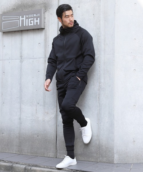 LIL VENDARS（リルヴェンダース）の「電熱 裏起毛テックスウェットパンツ（スウェットパンツ・メンズ・ブラック/ネイビー/グレー/オリーブ/チャコール・S/M/L/XL）」の10枚目の写真