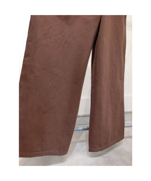 ulu(ウル)の「Cotton wide overall(サロペット/オーバーオール・レディース・ブラウン・FREE)」の17枚目の写真