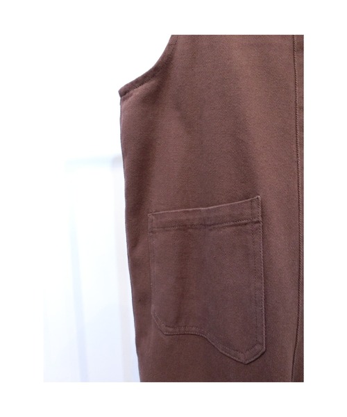 ulu(ウル)の「Cotton wide overall(サロペット/オーバーオール・レディース・ブラウン・FREE)」の19枚目の写真