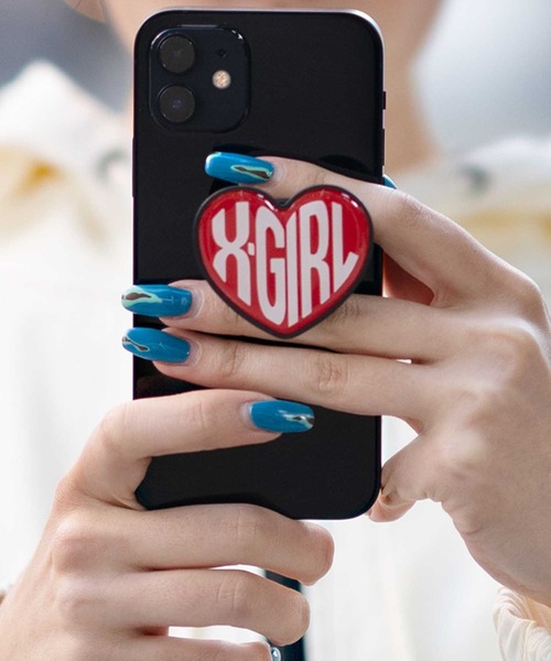 Heart Logo Smartphone Grip Stand スマホグッズ X Girl エックスガール のファッション通販 Zozotown