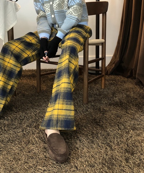 me+em select（ミームセレクト）の「フィンガーレス ニット グローブ（手袋・レディース・チャコールグレー/ブラック/ベージュ/ブラウン系その他/ブラウン系その他2・FREE）」の12枚目の写真