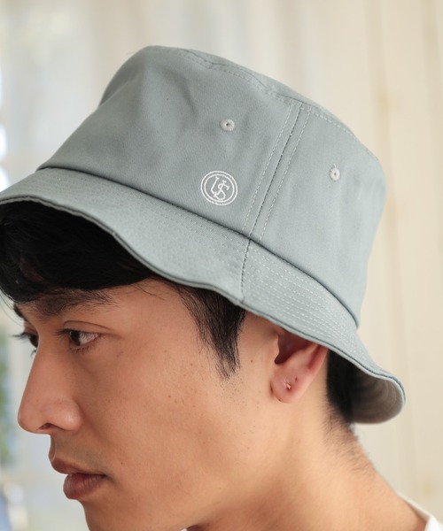 UNION STATION（ユニオンステーション）の「ツイル　バケットハット（ハット・メンズ・ホワイト/ベージュ/グレー/ブラック・FREE）」の6枚目の写真