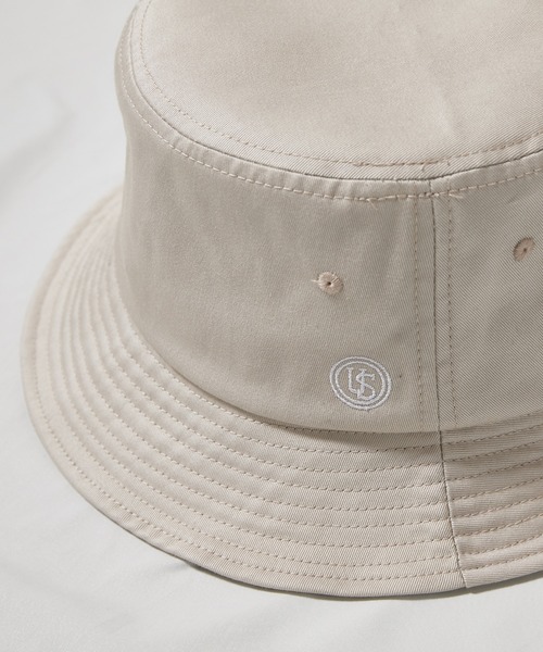 UNION STATION（ユニオンステーション）の「ツイル　バケットハット（ハット・メンズ・ホワイト/ベージュ/グレー/ブラック・FREE）」の12枚目の写真