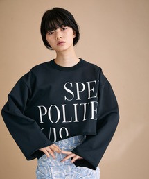 ADAM ET ROPE' | 【2WAY】ロゴスウェットプルオーバー(スウェット)