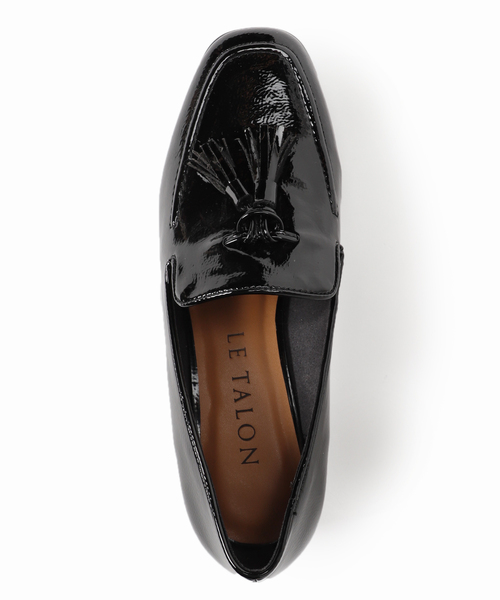 【LE TALON 】新品未使用厚底モールドローファー 23.5 LE TALON 】新品未使用厚底モールドローファー 23.5 靴