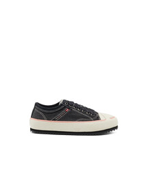 DIESEL | レディース MIXマテリアル チャンキーソール ローカットスニーカー(スニーカー)