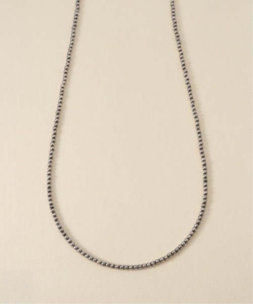 FRAMeWORK（フレームワーク）の「【ERICKA NICOLAS BEGAY】4mm ボールチェーンネックレス120（ネックレス・レディース・シルバー・FREE）」の12枚目の写真