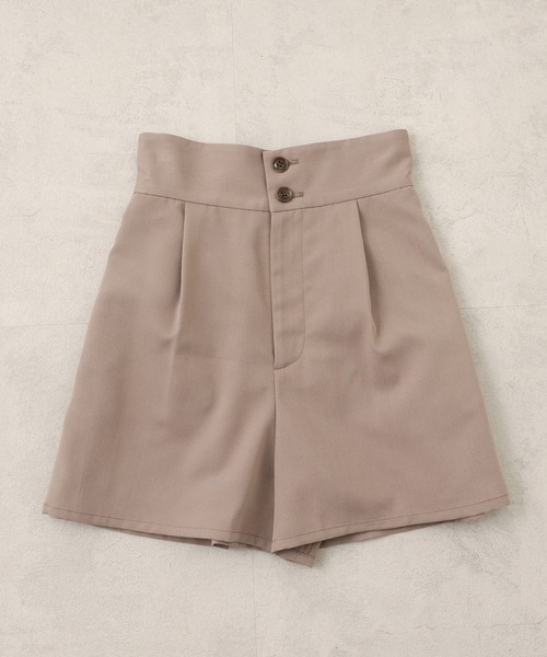 one after another NICE CLAUP（ワンアフターアナザーナイスクラップ）の「ジレショートパンツセットアップ（ベスト・レディース・ブラック/アイボリー/モカ/オフホワイト・FREE）」の17枚目の写真