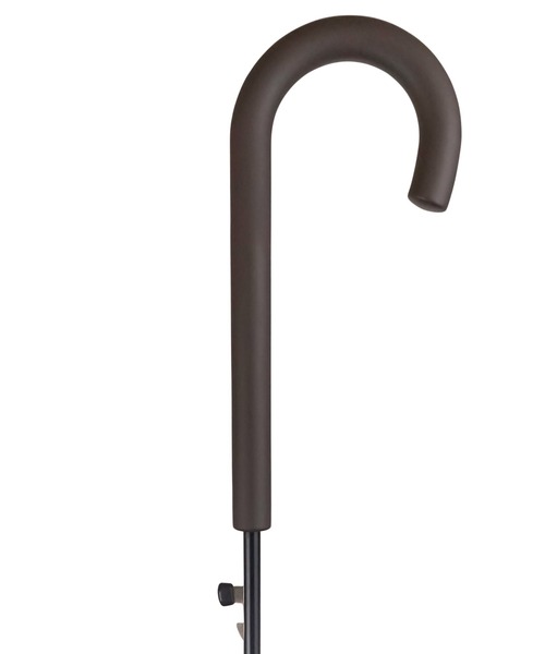 macocca（マコッカ）の「完全遮光 UVカット100% 日傘 晴雨兼用 ジャンプ傘 デザインシリーズ ダマスクモチーフ柄（長傘・レディース・モカ/ブラック/オフホワイト/ラベンダー/グリーン/ピンク・FREE）」の10枚目の写真