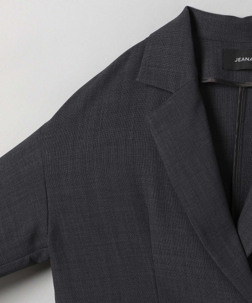 JEANASIS（ジーナシス）の「【SETUP対応】ドライオックステーラージャケット/ 214455（テーラードジャケット・レディース・チャコールグレー/ピンク/ベージュ/グリーン・FREE）」の7枚目の写真