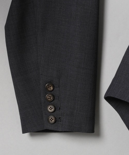 JEANASIS（ジーナシス）の「【SETUP対応】ドライオックステーラージャケット/ 214455（テーラードジャケット・レディース・チャコールグレー/ピンク/ベージュ/グリーン・FREE）」の8枚目の写真