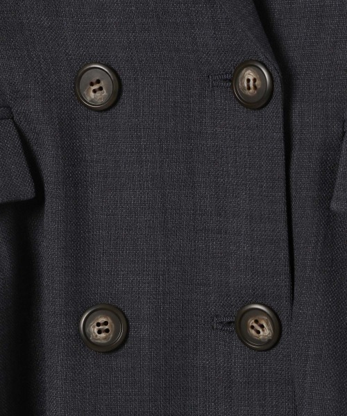 JEANASIS（ジーナシス）の「【SETUP対応】ドライオックステーラージャケット/ 214455（テーラードジャケット・レディース・チャコールグレー/ピンク/ベージュ/グリーン・FREE）」の9枚目の写真