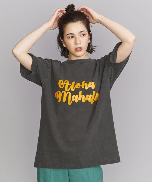 FUNG（ファング）の「＜FUNG＞ PIGMENT プリント Tシャツ（Tシャツ/カットソー・レディース・ブラック/レッド/オフホワイト・FREE）」の2枚目の写真