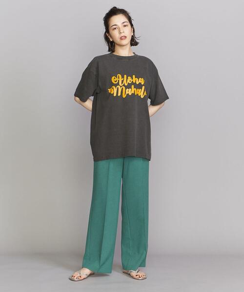 FUNG（ファング）の「＜FUNG＞ PIGMENT プリント Tシャツ（Tシャツ/カットソー・レディース・ブラック/レッド/オフホワイト・FREE）」の4枚目の写真