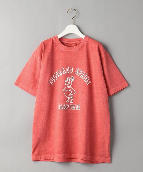 FUNG（ファング）の「＜FUNG＞ PIGMENT プリント Tシャツ（Tシャツ/カットソー・レディース・ブラック/レッド/オフホワイト・FREE）」の13枚目の写真