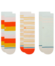 STANCE（スタンス）の「STANCE/スタンス キッズ ソックス KICK BACK 3 PACK K556A22KIC（ソックス/靴下・キッズ）」
