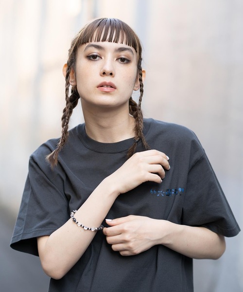 X-girl（エックスガール）の「BEAD ANKLET（アンクレット・レディース・ブラック/マルチ・ONE SIZE）」の4枚目の写真