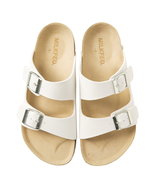MILKFED.（ミルクフェド）の「【mini7月号掲載】PLATFORM SANDAL　（サンダル/プラットホーム）（サンダル・レディース・ブラック/ブラウン/ホワイト・SMALL/MEDIUM/LARGE）」の7枚目の写真