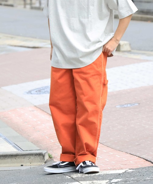 Wrangler（ラングラー）の「【wrangler】カラーペインターパンツ（その他パンツ・レディース・オレンジ・S/M/L/XL/XS）」の6枚目の写真