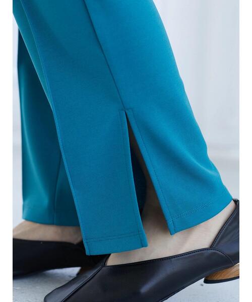 Green　Parks（グリーンパークス）の「らくらくスレンダーパンツ（スラックス・レディース・ブラック/オレンジ/ブルー/ホワイト系その他2・FREE）」の11枚目の写真