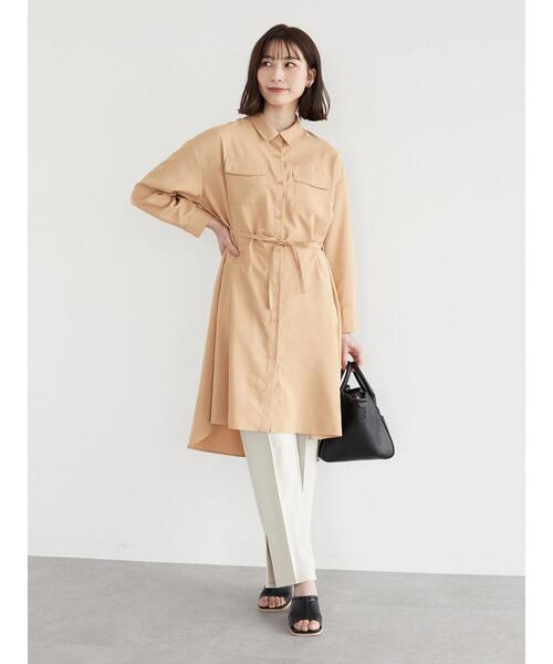 Green　Parks（グリーンパークス）の「らくらくスレンダーパンツ（スラックス・レディース・ブラック/オレンジ/ブルー/ホワイト系その他2・FREE）」の18枚目の写真