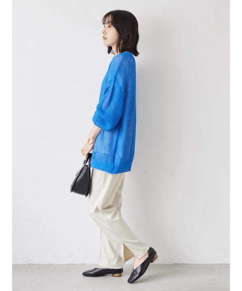 Green　Parks（グリーンパークス）の「らくらくスレンダーパンツ（スラックス・レディース・ブラック/オレンジ/ブルー/ホワイト系その他2・FREE）」の22枚目の写真