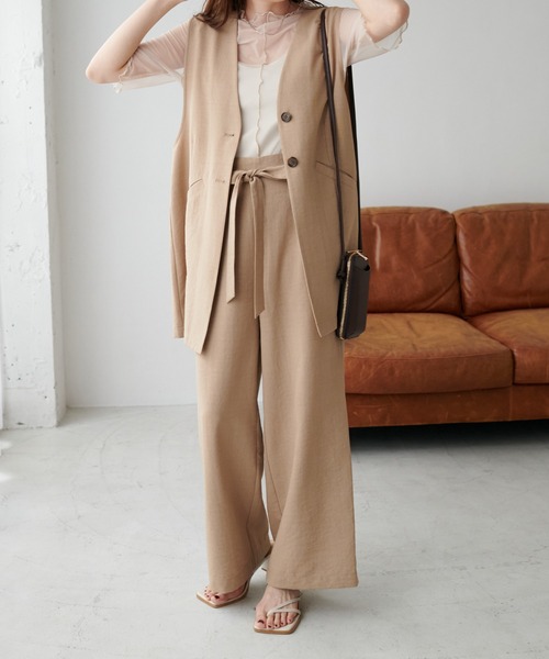 新品【かぐれ】リネンジレコート カグレ かぐれ リネンジレコート （NATURAL） - ファッション
