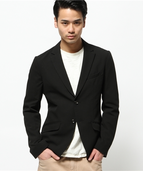 OUTLET(アウトレット)の「【WHO'S WHO gallery】GGテーラード(テーラードジャケット・メンズ・グレー/ブラック・LARGE/MEDIUM)」の1枚目の写真