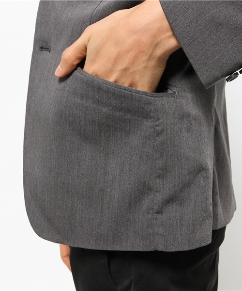 OUTLET(アウトレット)の「【WHO'S WHO gallery】GGテーラード(テーラードジャケット・メンズ・グレー/ブラック・LARGE/MEDIUM)」の10枚目の写真