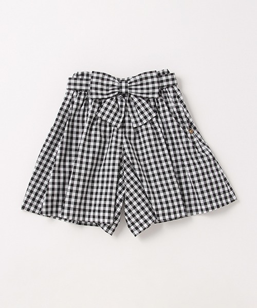 新品　ケイトスペードキッズ　ギンガム　チェック　キュロット　スカート kate spade new york kids（ケイトスペードニューヨーク）の