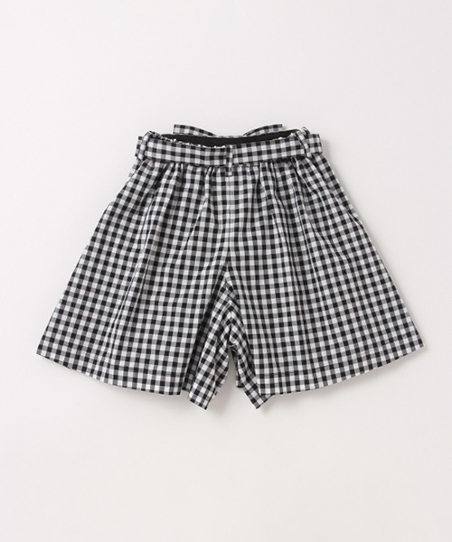 新品　ケイトスペードキッズ　ギンガム　チェック　キュロット　スカート kate spade new york kids（ケイトスペードニューヨーク）の