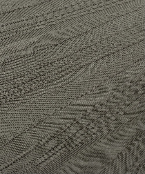 RANDA（ランダ）の「【選べる丈感】ノースリーブリブニットセットアップ（スカート・レディース・カーキ/ブラウン/ピンク・FREE/TM）」の21枚目の写真