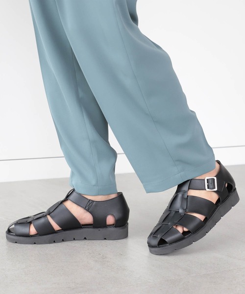 BEAMS HEART（ビームスハート）の「BEAMS HEART / グルカサンダル（サンダル・メンズ・ブラック・SMALL/MEDIUM/LARGE）」の5枚目の写真