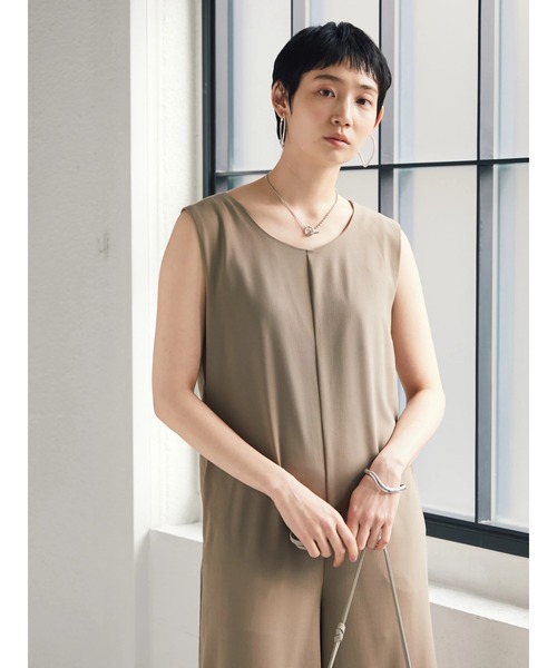 armonia（アルモニーア）の「armonia. バッククロスコンビネゾン（つなぎ/オールインワン・レディース・ブラック/モカ・FREE）」の21枚目の写真